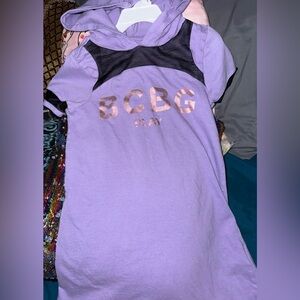 BCBG Kids Lavender Hooded Sweatshirt